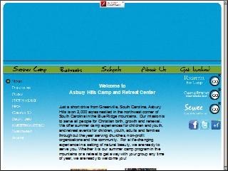 Web site www.asburyhills.org, Asbury Hills United Methodist