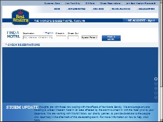 Web site www.bestwestern.com, Best Western Executive Inn & Suites