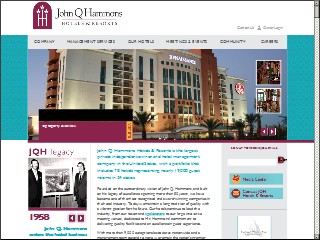 Web site www.jqh.com, Embassy Suites Hotel
