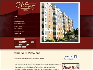 Web site www.whitneyhotel.com, The Whitney Hotel